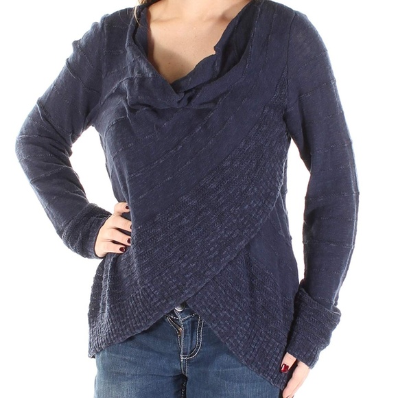 INC INTERNATIONAL CONCEPTS DRAPED CROSSOVER TOP DE - Picture 1 of 1